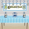 Beistle Oktoberfest Party Supplies, Plastic Rectangular Tablecovers, Bavarian Tablecloths, German