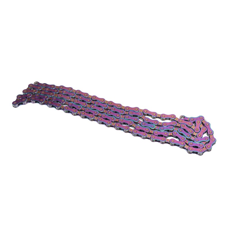 Mountain Bike Chain Fully Plated Rustproof Colorful 11 Speed Bicycle