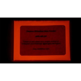 Glow in The Dark Pigment Powder - Neutral and Fluorescent Color for Art Painting, Fine Art, Nail Art Paint, and DIY Crafts - Long Lasting, 10+ Color Options - Neutral Red - (120 Grams)