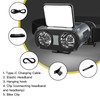 WARSUN Led Headlamp Rechargeable, 800 LM, Bike Light, Bright Headlamp,