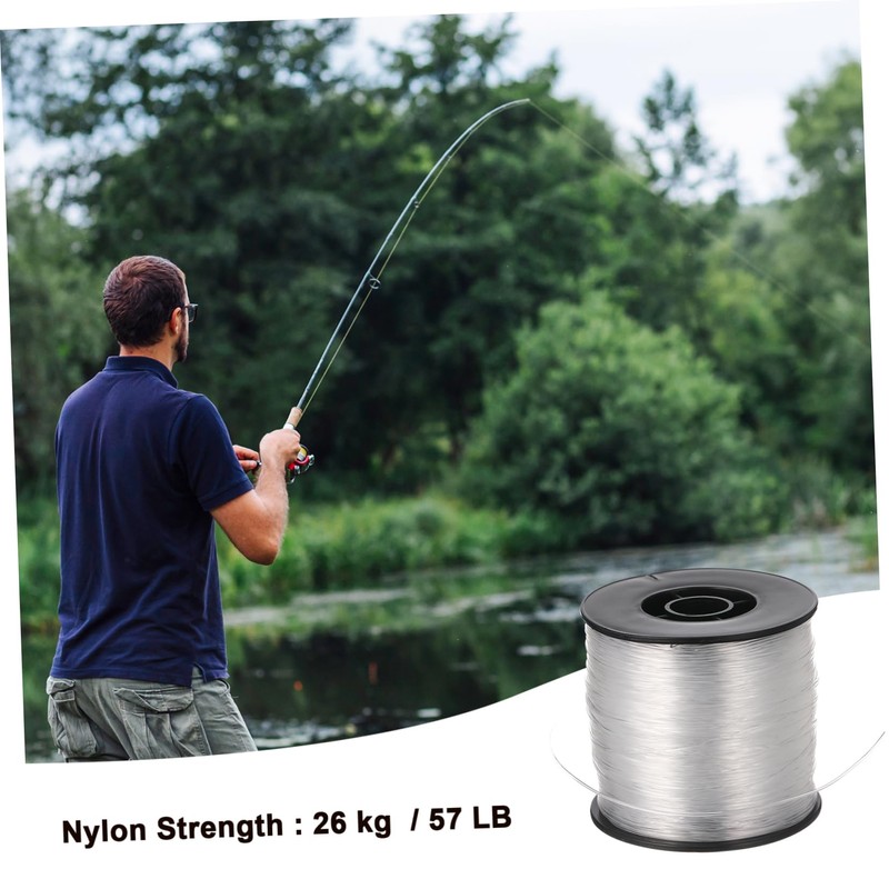 OHPHCALL 1set Nylon Fishing Line Braided Fish Wire for Crafts