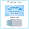 50Pcs Disposable Wipe Oral Finger Brush Up Teeth Cleaning Tools