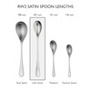 Robert Welch RW2 Satin Long Handled Spoon, Set of 4.