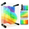 Juguete sensorial 3D Pin Art de 5 x 3.7 pulgadas,