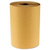 Boardwalk B6256 NonPerforated 1-Ply 800 ft. Hardwound Paper Towels - Natural (6 Rolls/Carton)