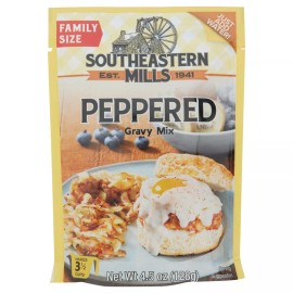 Southeastern Mills Mix Gravy Peppered 4.5 oz (Pack Of 12)