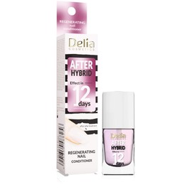 Delia Cosmetics – Balsamo per unghie – Dopo la manicure semipermanente – Nutriente, rigenerante, ricostruttivo e rinforzante – Unghie lisce e brillanti – Risultato express in 12 giorni – 11 ml