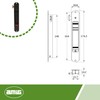 Amig Model 3800 22659 Mortice Lock for Window and Sliding