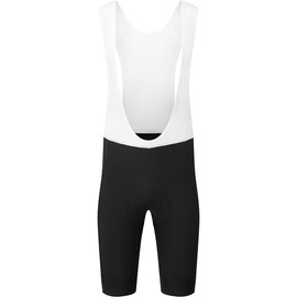 LE COL Men's Pro Bib Shorts II | Padded Chamois Cycling Shorts with Gel Inserts | XS - 3XL (US, Alpha, Small, Regular, Regular, Black/White)