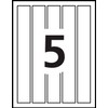 Avery Water Resistant Durable Wraparound Labels, 9.75” X 1.25” Labels