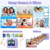 Instant Camera Children with Selfie, Children's Camera 1080P HD Instant