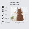Mandil Delantal Cocina Chef Delantal Multiusos Ajustable