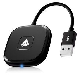 Uniytriox Android Auto Inalambrico Adaptador, Android Auto Dongle con 5GHz WiFi, Admite Actualización en Línea, para OEM Wired Android Auto Modelo