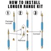 Pressure Washer Long Range Chemical Nozzle, 1/4'' Quick Connect Shooter