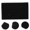 CHILDWEET Rubber Car Floor Mat Patch Car Carpet Protector Heel
