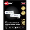 Avery Medium Tent Cards for Laser and Inkjet Printers, 2.5"