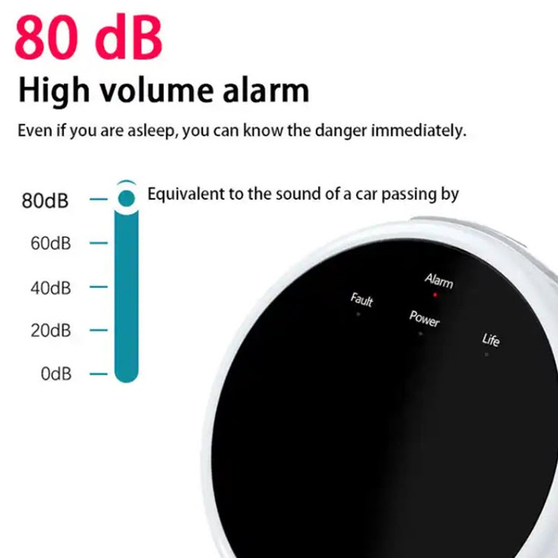SPARTHE Gas Leak Detector Alarm for Caravan, Boats