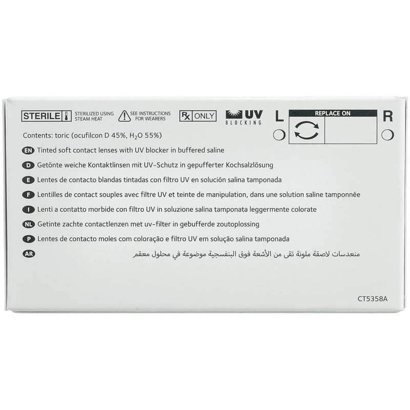 Cooper Vision Biomedics Toric 6 Pieces / BC 8.7 mm