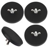NVAAV 4PCS Heavy Duty Magnet for Wire Loop Flags, Mesh