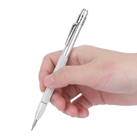 AILOOCEDI Glass Carving Tool, Engraving Pen, Ceramic Scorer, Strong Magnetic Writing Pen, Knurled Aluminium Handle, Tungsten Carbide Tip for Glass Ceramics, Tempered Steel