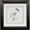 Al Hirschfeld "W.C. Fields 1973" CUSTOM FRAMED ART Caricature Comedian