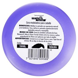 Xiomara Cera Wax & Shine Telaraña 60 gr