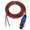CosyCaya Speakon Loudspeaker Cable, Blank Cable, Open End Amplifier Cable,