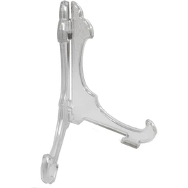 Good Quality Clear Plastic Plate Display Stand, 6 - 10 Plates by Bulk Hardware