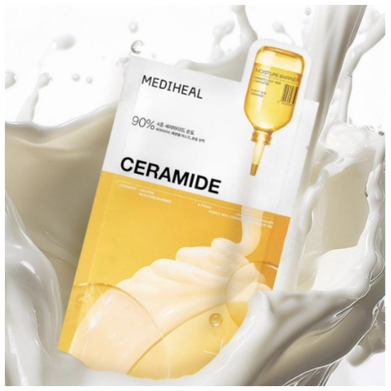 MEDIHEAL Essential Mask 24ml*10ea, Type:Rose PDRN