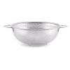 HENDI Vegetable Strainer, Perforated, with Base and 2 Handles, Colander,