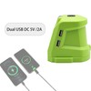 USB Charging Adapter for Ryobi 18V One+ Li-ion Battery Source