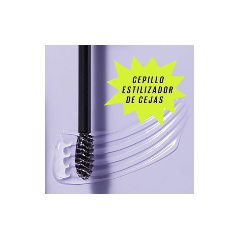 Maybelline Gel de cejas transparente SuperLock,7ml, Cejas laminadas por 24H