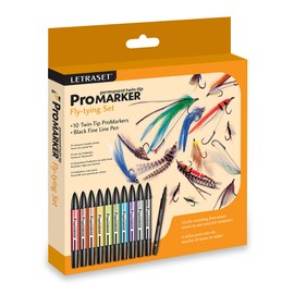 Letraset Fly Tying ProMarker Set