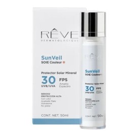 Protector Solar Mineral SunVeil Soie Couleur  Mineral Sunscreen SPF 30, 50ml                                                                          