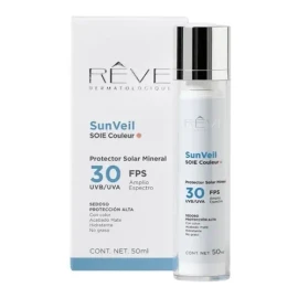 Protector Solar Mineral SunVeil Soie Couleur  Mineral Sunscreen SPF 30, 50ml                                                                          