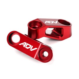 Modeer For Honda ADV350 ADV150 Any Year Motorcycle Rearview Mirror Risers Extenders adv 150 adv 350 Accessories (red)