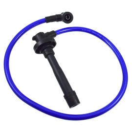 V M S RACING 5X Genuine Blue VMS Racing Spark Plug Wire 10.2MM Set For Honda Prelude H22 VTEC