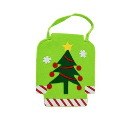 Black Duck Brand Set of 4 Ugly Sweater Style Felt Christmas Bag! Perfect for Kids Parties, Costumes, and Goodie Bags! (4 Bags)