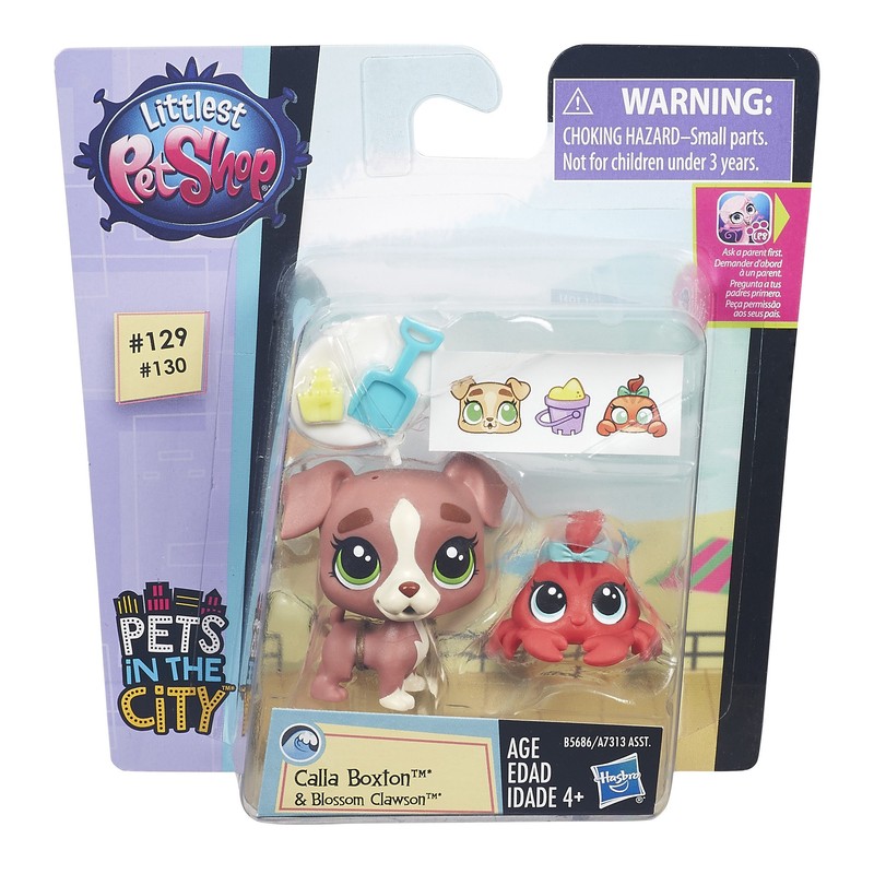 Littlest Pet Shop Calla Boxton & Blossom Clawson