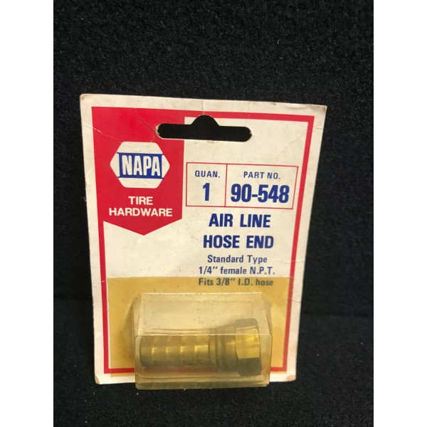 NAPA Tire Hardware 90-548 Air Line Hose End (Air Compressor
