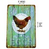 Farm-Fresh Premium Quality Eggs - Est Free Range 1927 Metal