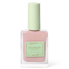 NATURABLOOM Breathable Premium Long Lasting Nail Polish (Pink Dahlia) - Vegan & Toxin-Free