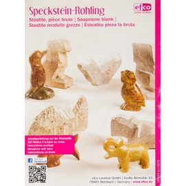 EFCO Speckstein Rohling 8-10 cm, Schildkröte
