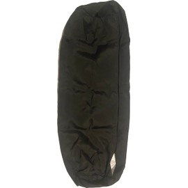 Therapist’s Choice® Bolster Cover with Zipper Closure, Soft & Durable, Size: 6" x 27" (Cover Only, Bolster Not Included) (Black Polyester)