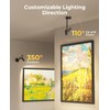 PESUTEN Zoomable Picture Light for Wall, Battery Operated Art Light