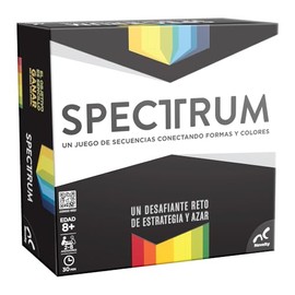 Novelty Corp Juego de Mesa de Estrategia Spectrum 2-4 Jugadores, Edad Recomendada 2                                                                   