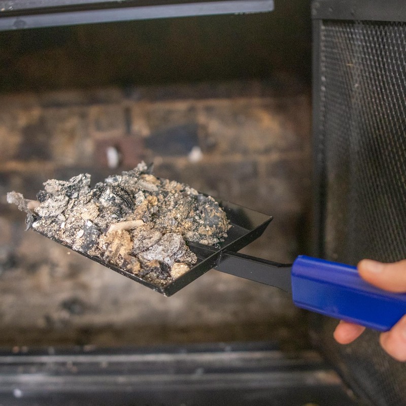 CKLT 15in Fireplace Ash Shovel for Fire Pit & Indoor