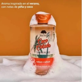 3 Pack Tree Hut Coco Colada Gel De Baño, Exfoliante Y Crema                                                                                           