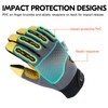 Vgo... Winter Waterproof Working Gloves, Cold Weather Duty Thermal Safety