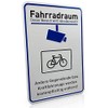 Betriebsausstattung24® "Bicycle Room" Sign | Only for Bicycles - Video